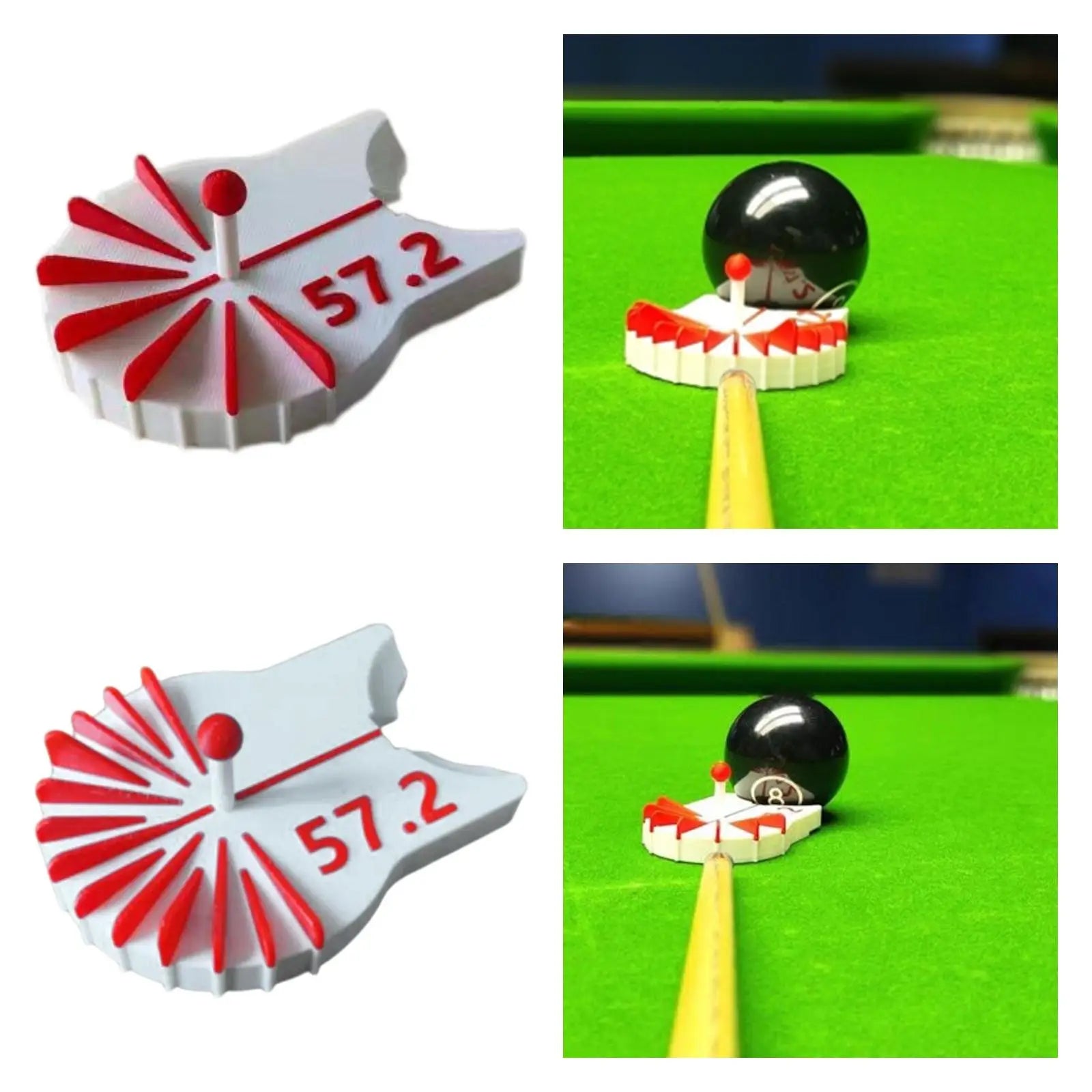Billiard Table Aiming Trainer Billiard Accessories for Games Beginners Travel