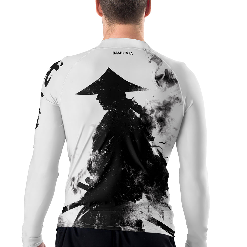 Rashninja Samurai Smoke Phantom Men's Long Sleeve Rash Guard