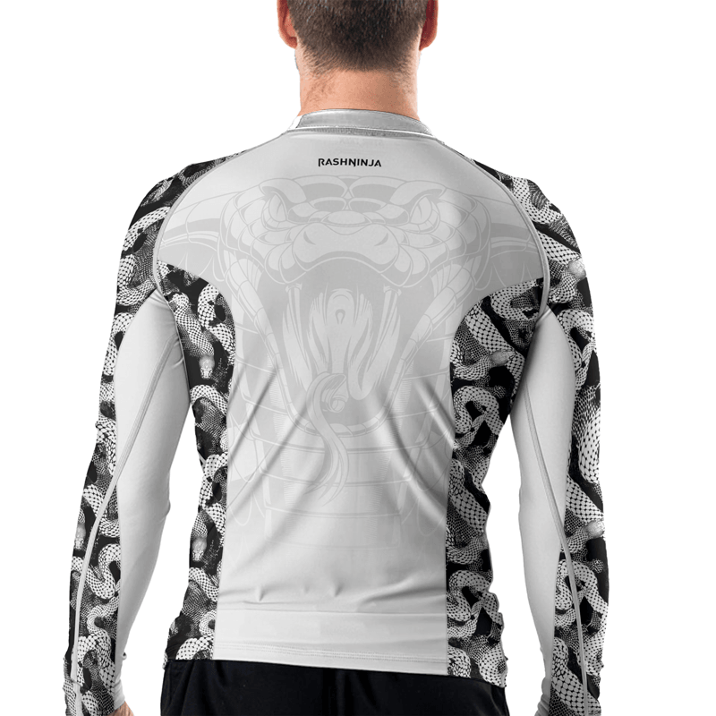Rashninja Strong Snake Men's Long Sleeve Rash Guard