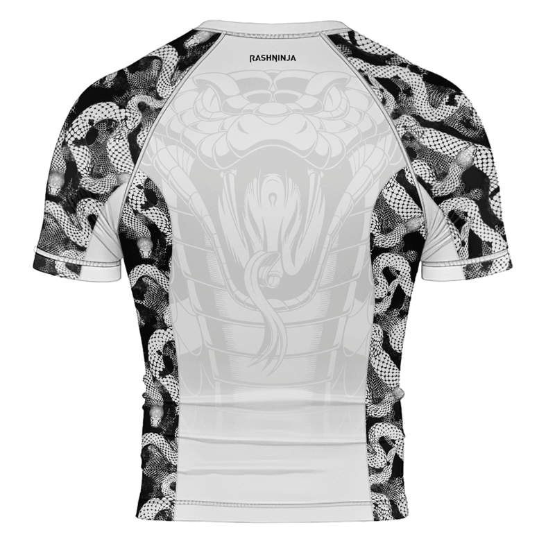 Rashninja Strong Snake Men's Short Sleeve Rash Guard