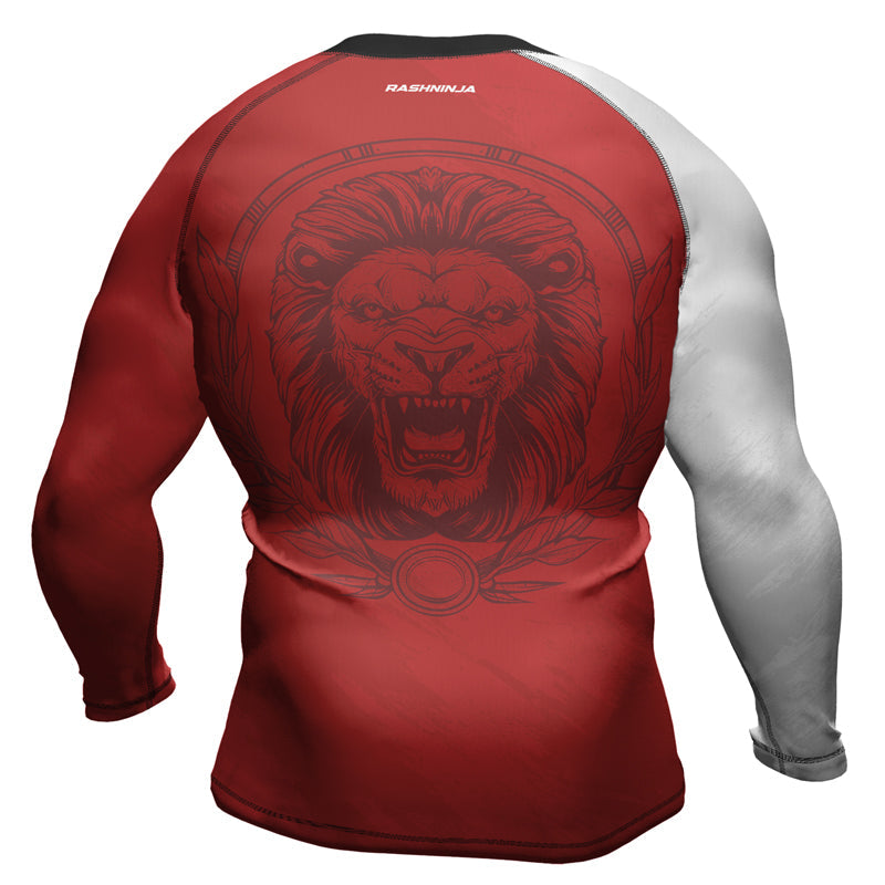 Rashninja Spartan Battle Worn Men's Long Sleeve Rash Guard