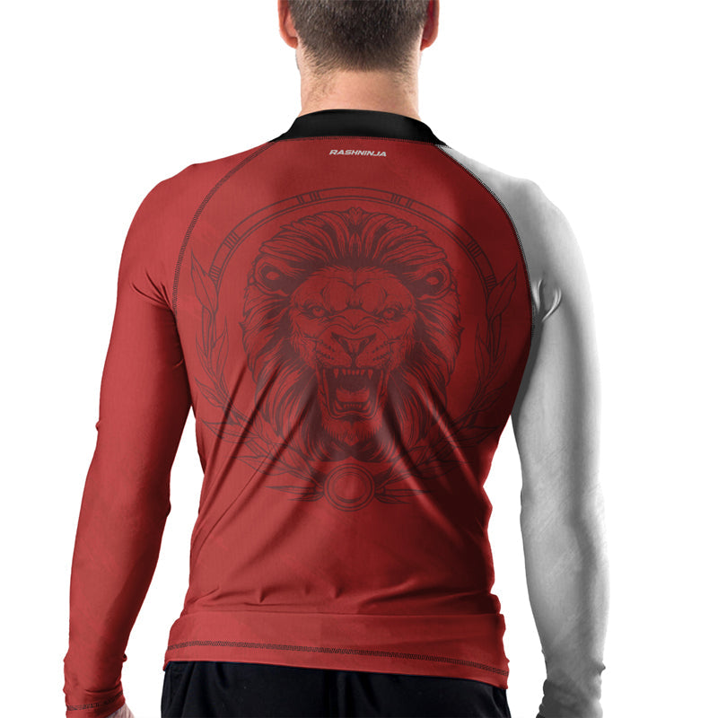 Rashninja Spartan Battle Worn Men's Long Sleeve Rash Guard