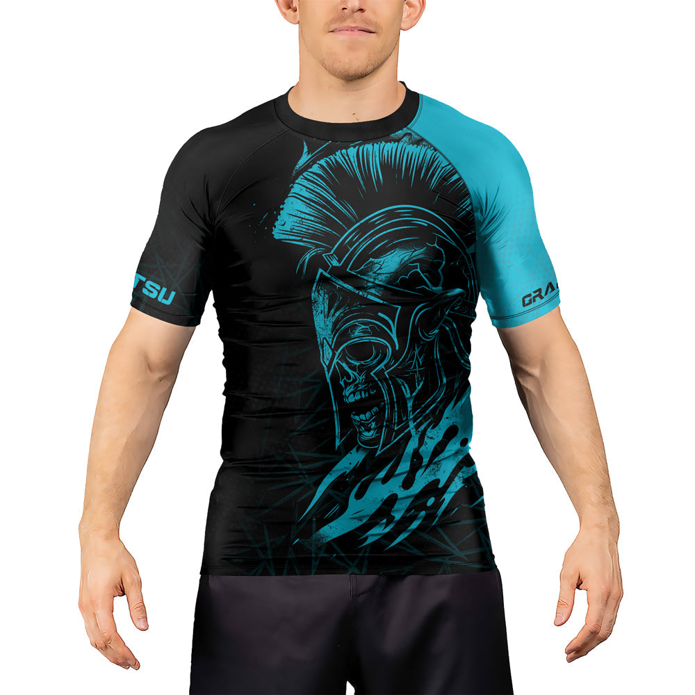 Rashninja Spartan Headguard Men's Short Sleeve Rash Guard