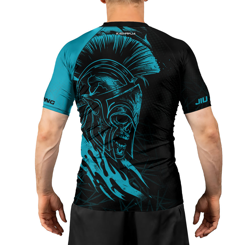 Rashninja Spartan Headguard Men's Short Sleeve Rash Guard