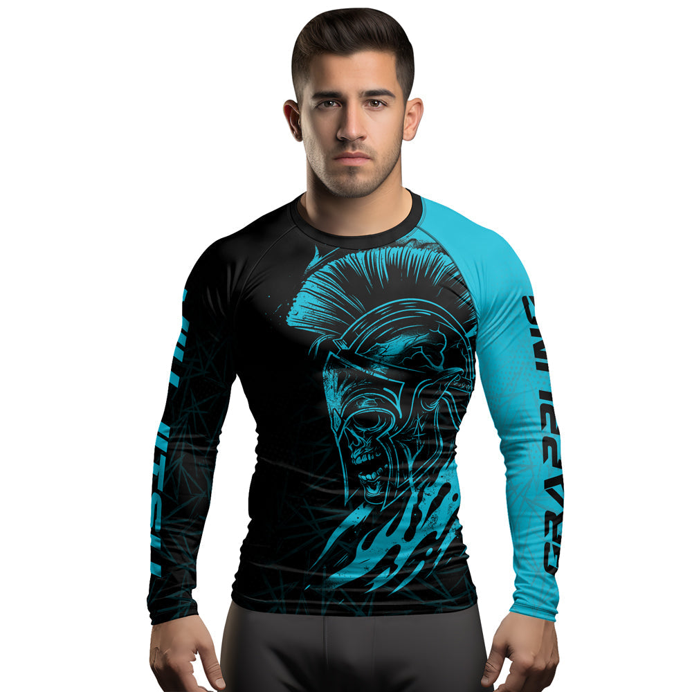 Rashninja Spartan Headguard Men's Long Sleeve Rash Guard