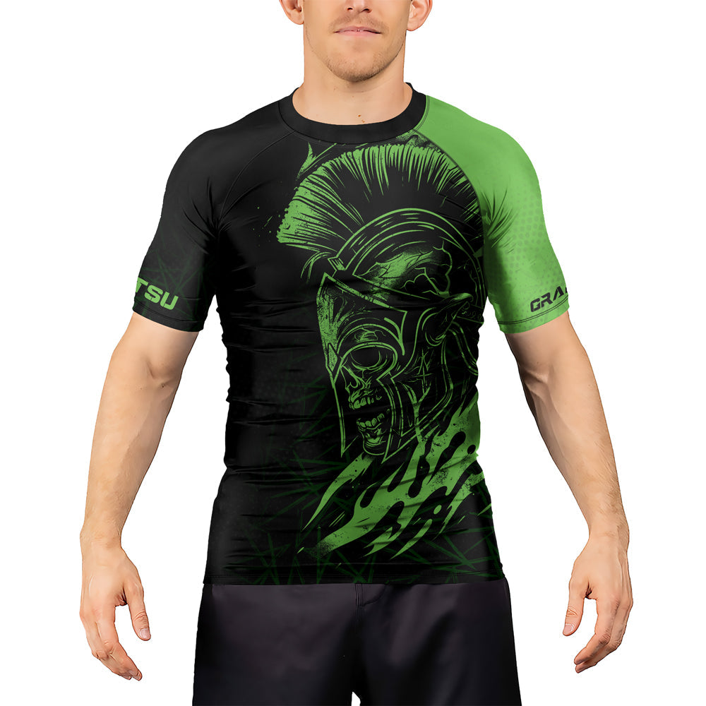 Rashninja Spartan Headguard Men's Short Sleeve Rash Guard