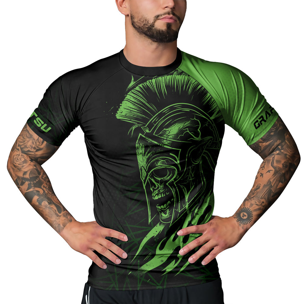 Rashninja Spartan Headguard Men's Short Sleeve Rash Guard