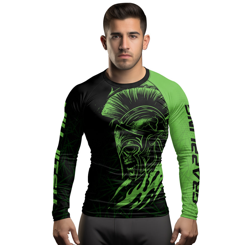 Rashninja Spartan Headguard Men's Long Sleeve Rash Guard