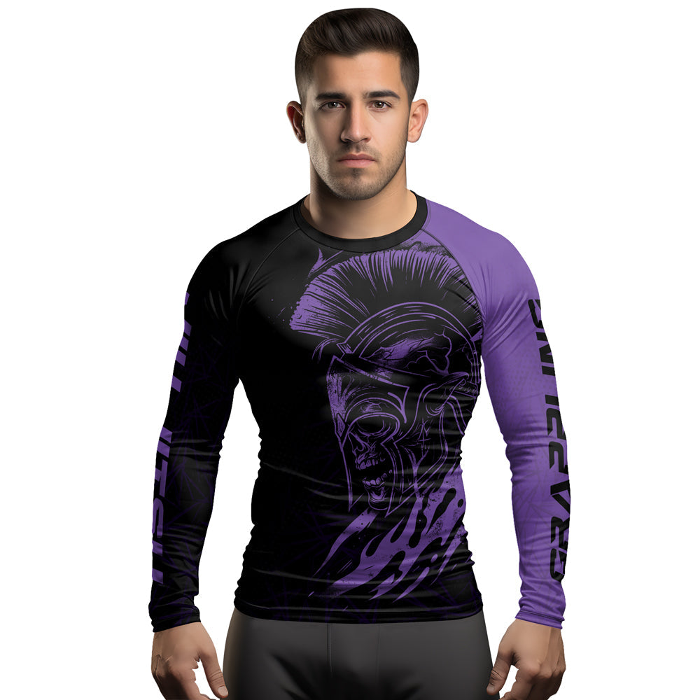 Rashninja Spartan Headguard Men's Long Sleeve Rash Guard