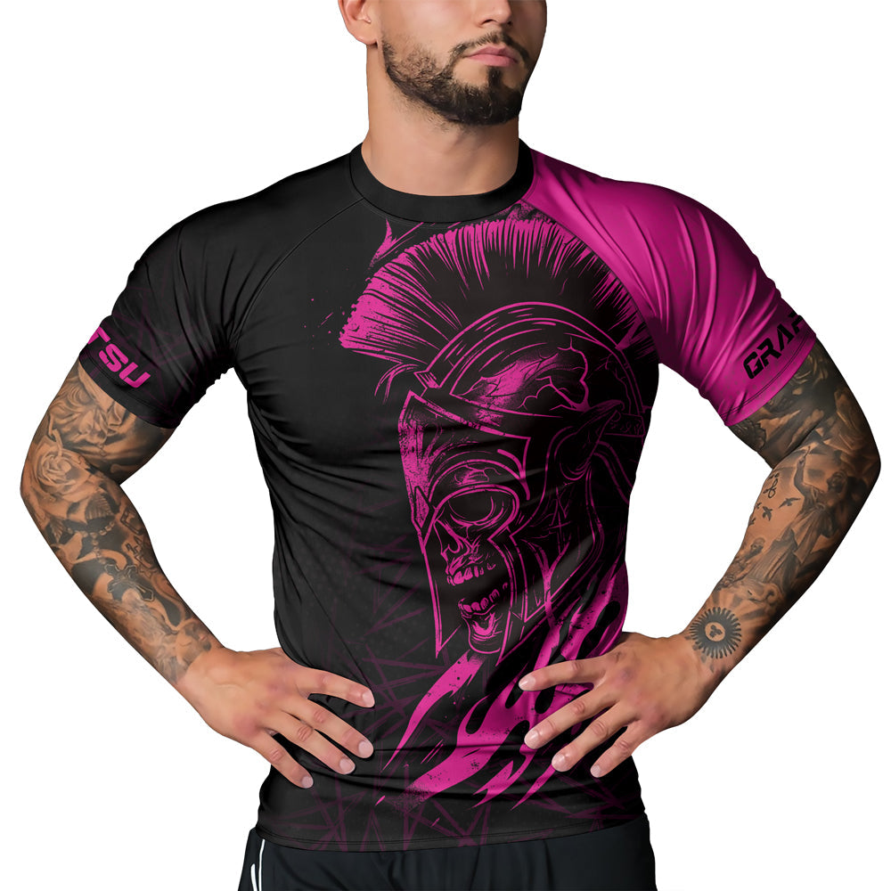 Rashninja Spartan Headguard Men's Short Sleeve Rash Guard