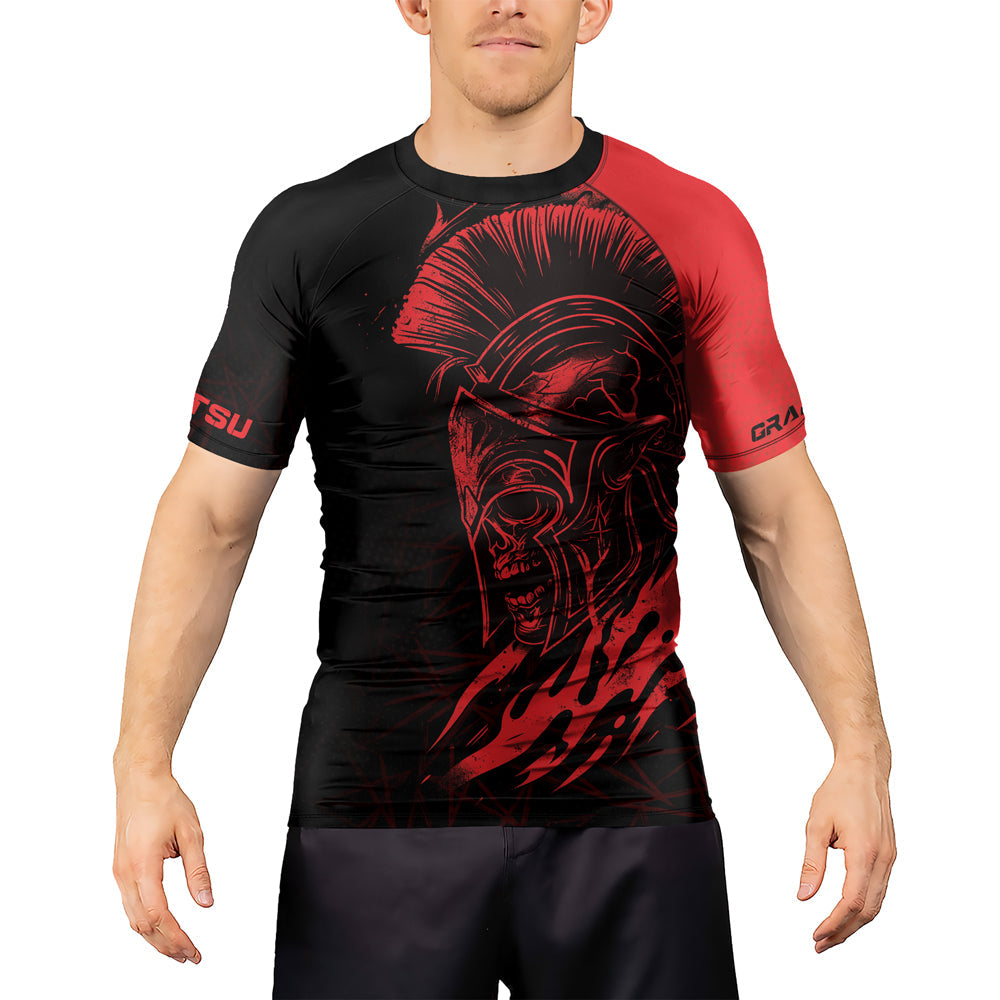 Rashninja Spartan Headguard Men's Short Sleeve Rash Guard