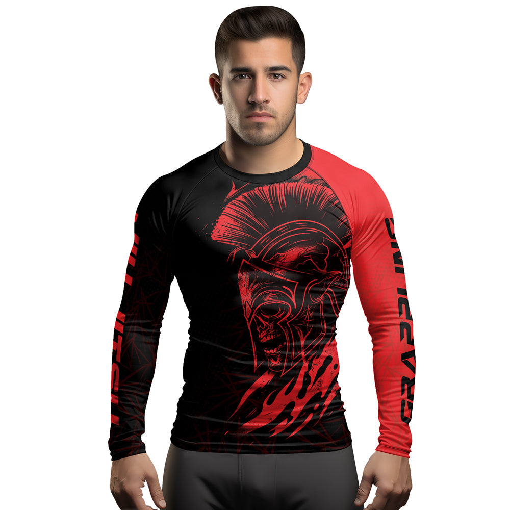 Rashninja Spartan Headguard Men's Long Sleeve Rash Guard