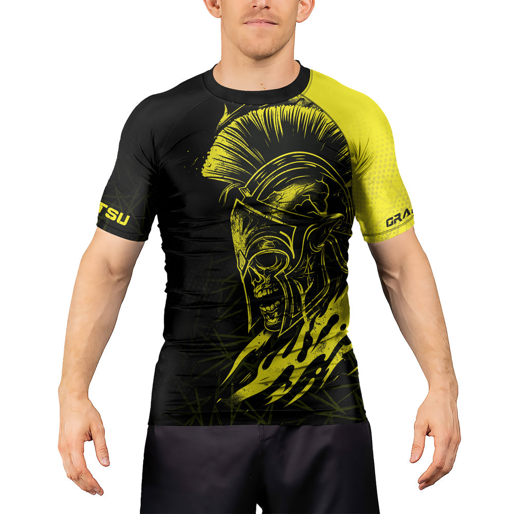 Rashninja Spartan Headguard Men's Short Sleeve Rash Guard