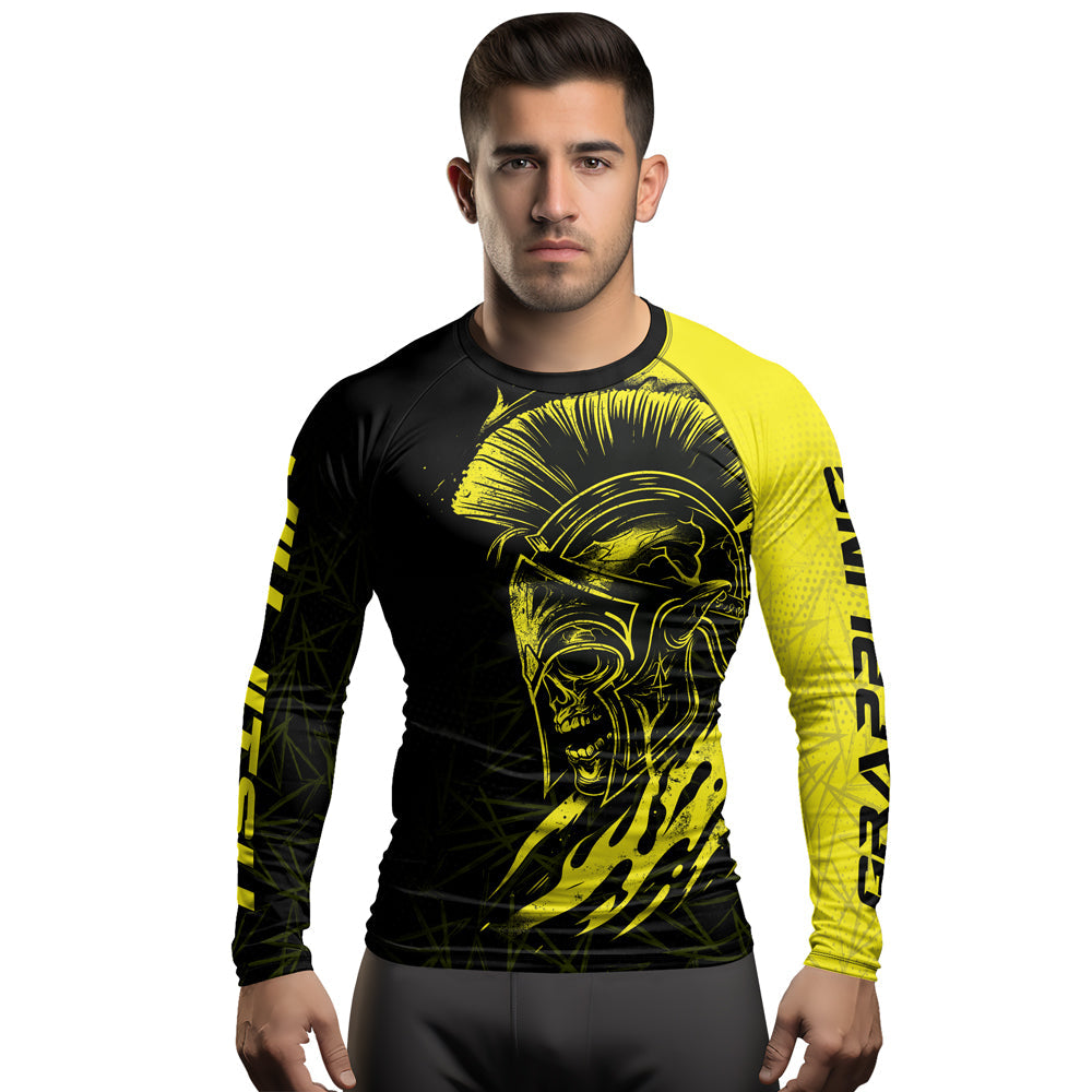 Rashninja Spartan Headguard Men's Long Sleeve Rash Guard