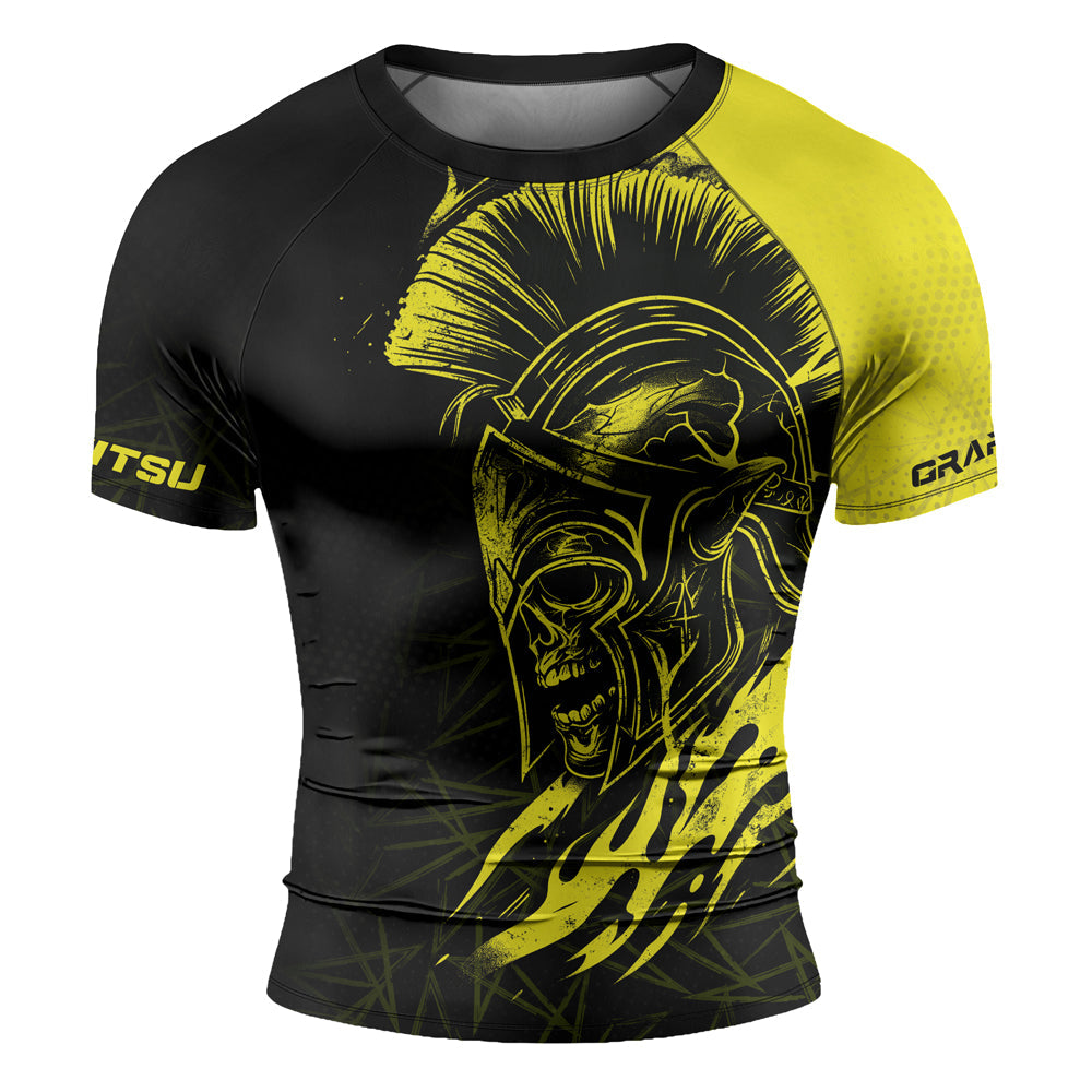 Rashninja Spartan Headguard Men's Short Sleeve Rash Guard