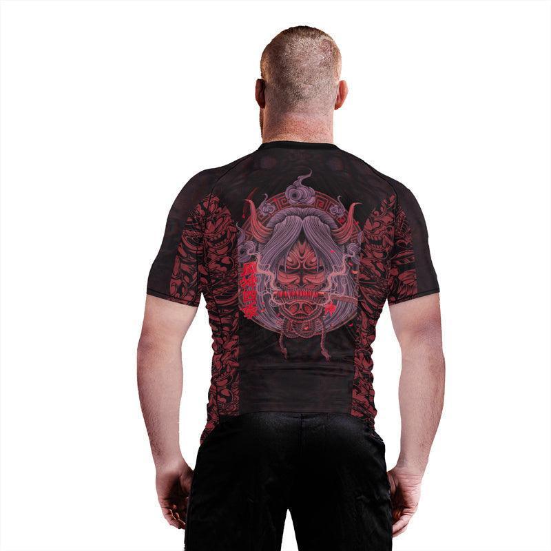 Samurai Men's Short Sleeve Rash Guard