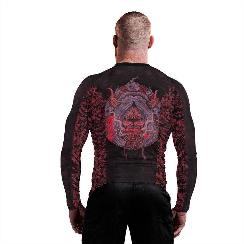 Samurai Men's Long Sleeve Rash Guard