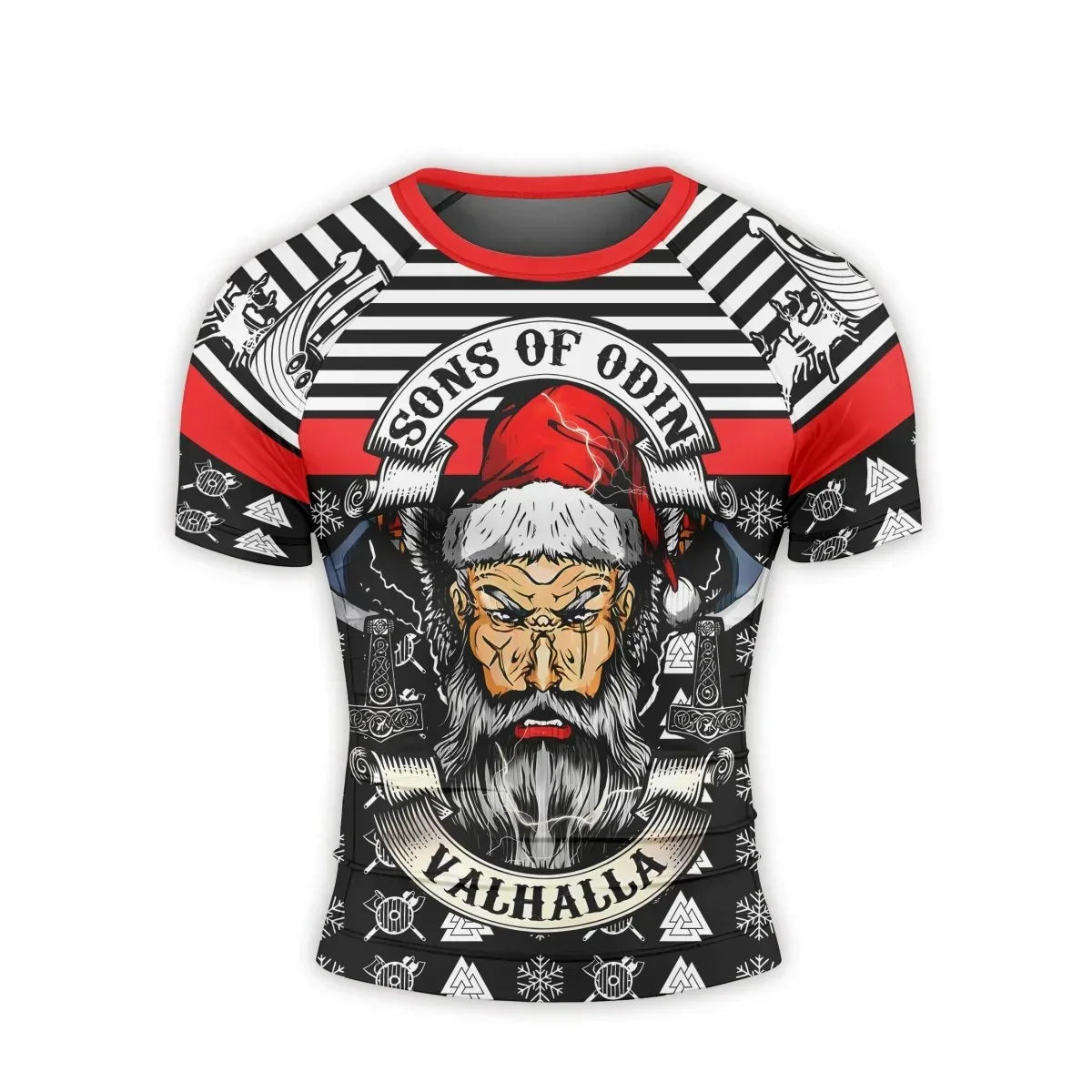 Santa Odin Men's Short Sleeve Rash Guard