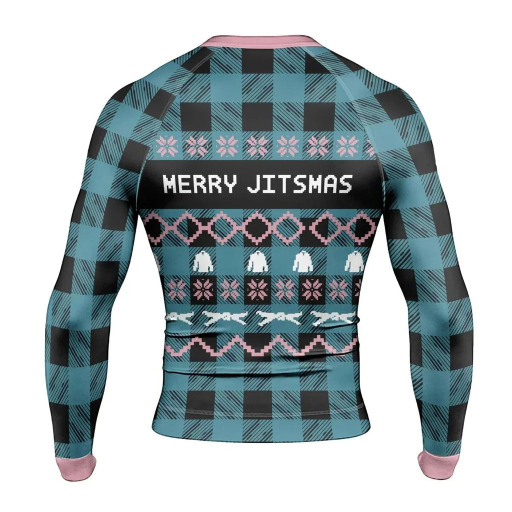 Save The Neck For Me Men's Long Sleeve Rash Guard