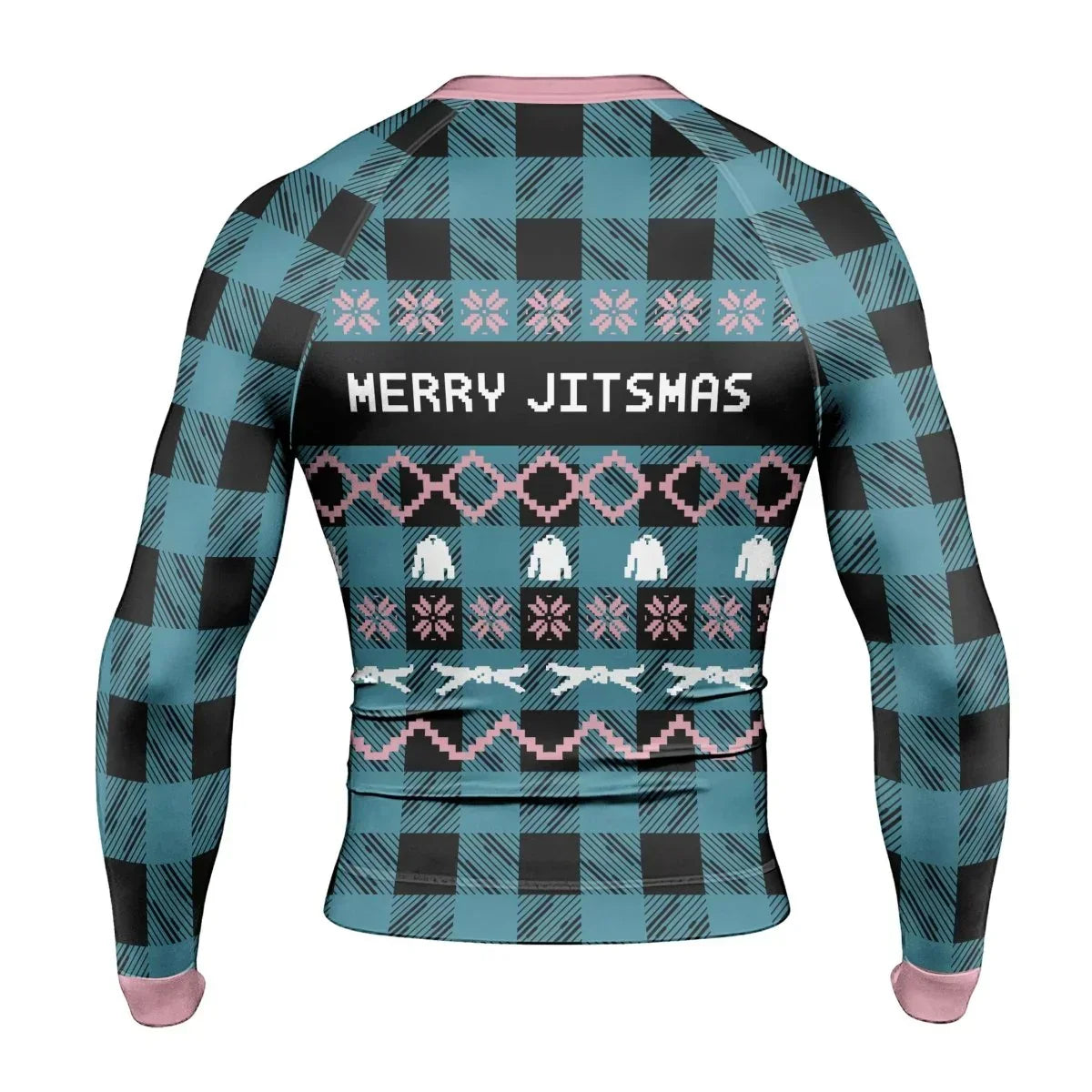Save The Neck For Me Men's Long Sleeve Rash Guard