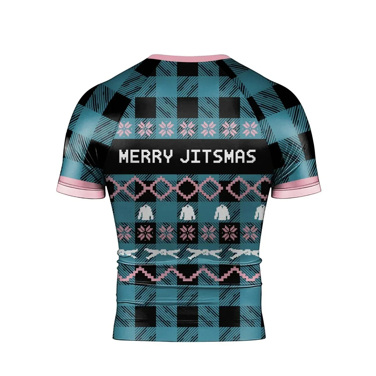 Save The Neck For Me Men's Short Sleeve Rash Guard