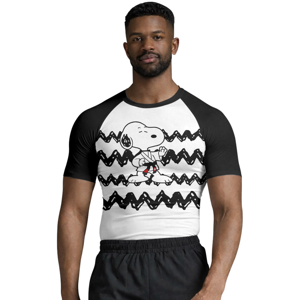 Snoopy Brazilian Jiu Jitsu Rash Guard