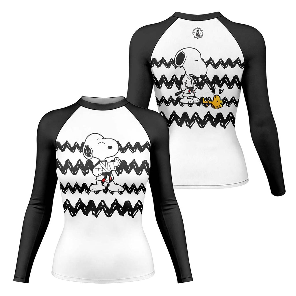 Snoopy Brazilian Jiu Jitsu Rash Guard