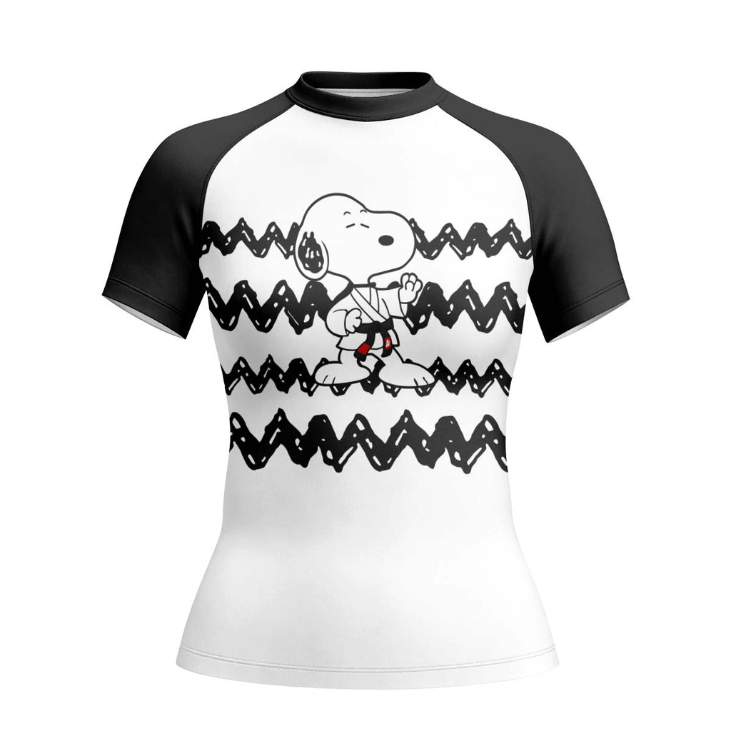 Snoopy Brazilian Jiu Jitsu Rash Guard