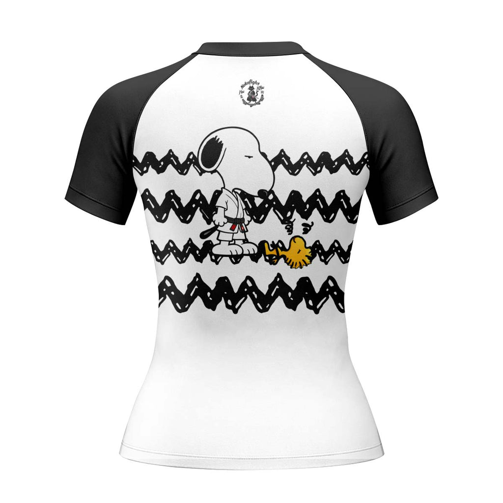 Snoopy Brazilian Jiu Jitsu Rash Guard