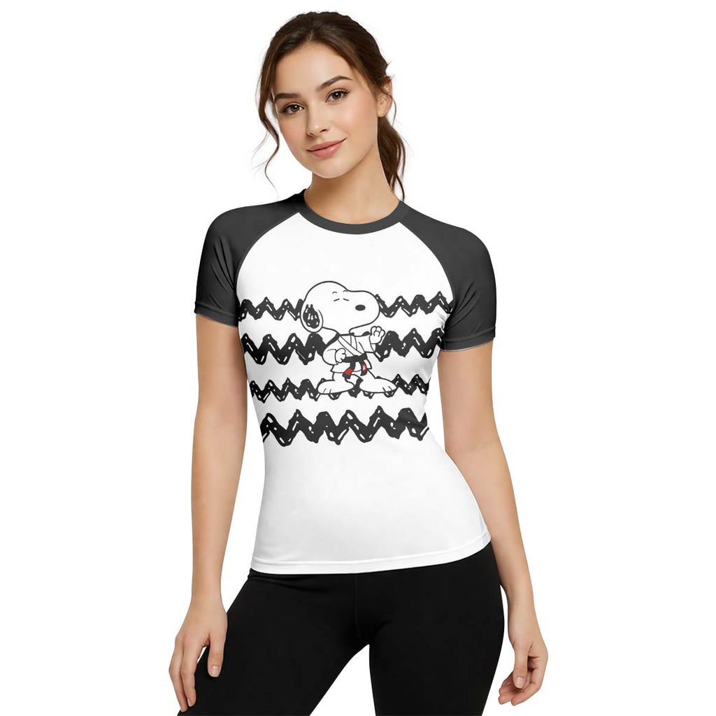 Snoopy Brazilian Jiu Jitsu Rash Guard