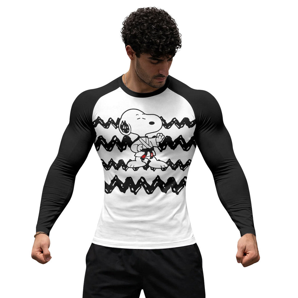 Snoopy Brazilian Jiu Jitsu Rash Guard