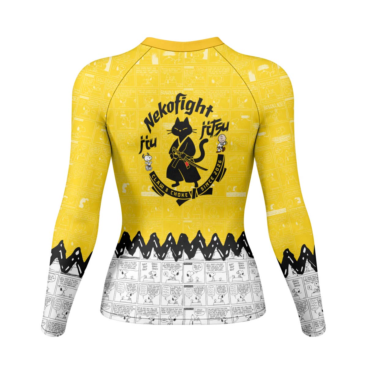 Snoopy Master BJJ Rash Guard