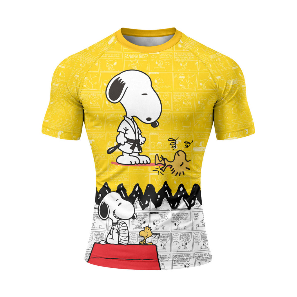 Snoopy Master BJJ Rash Guard