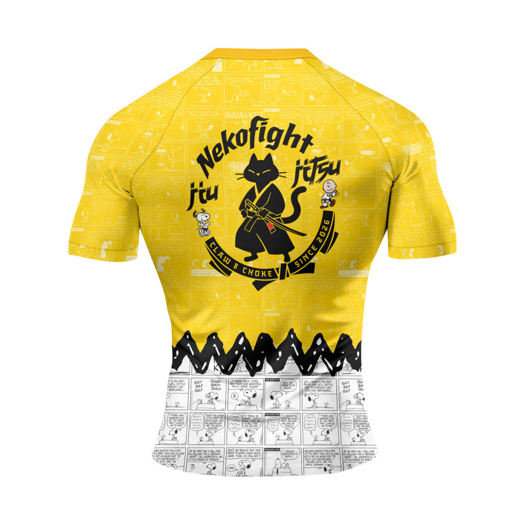 Snoopy Master BJJ Rash Guard