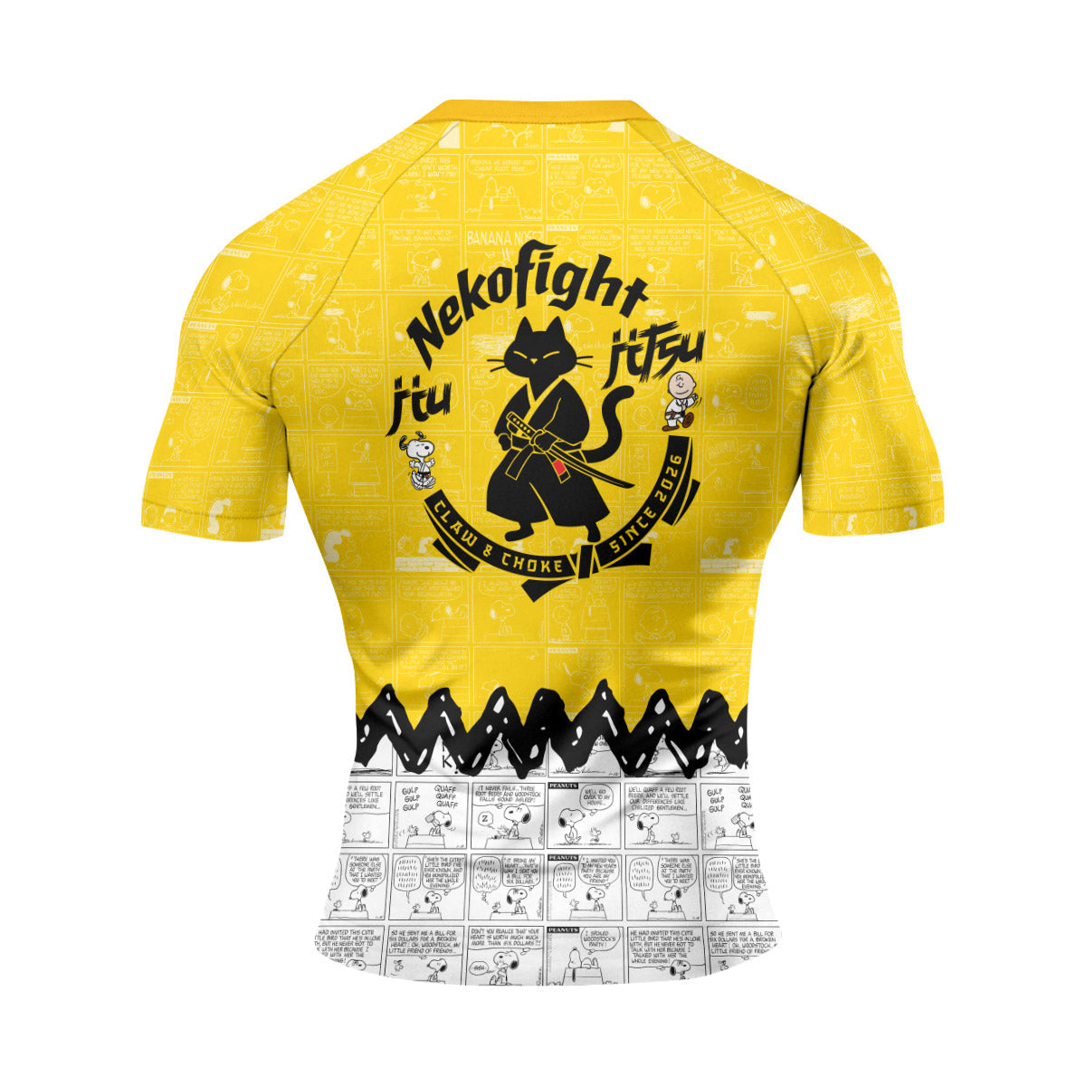 Snoopy Master BJJ Rash Guard