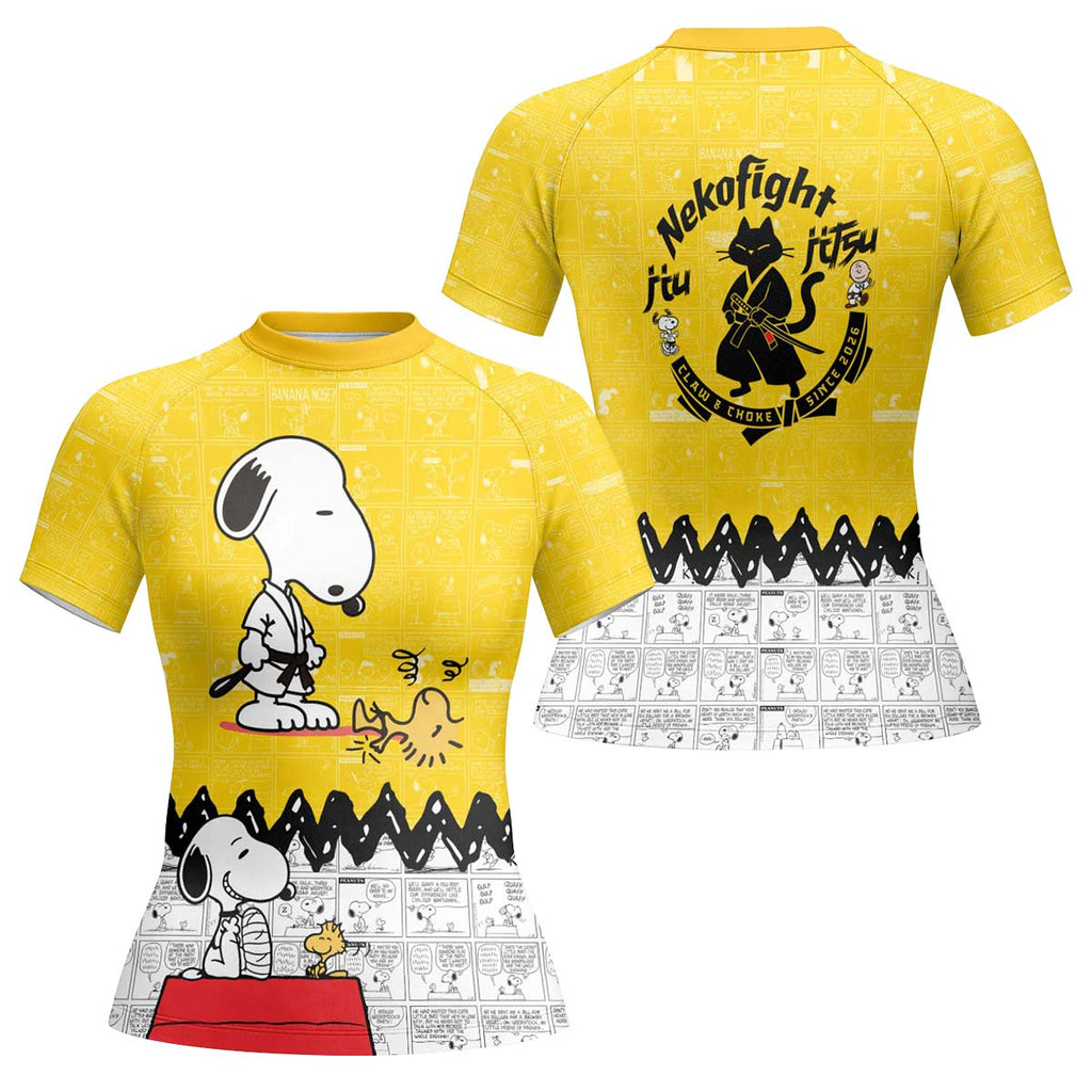 Snoopy Master BJJ Rash Guard