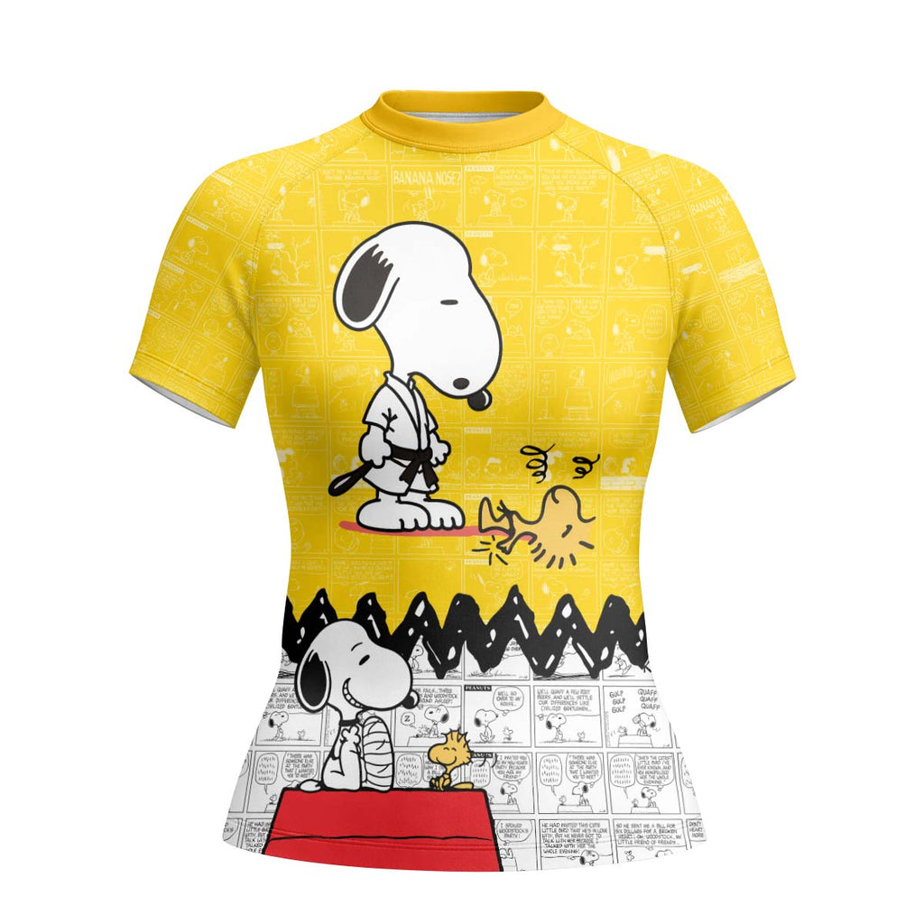 Snoopy Master BJJ Rash Guard