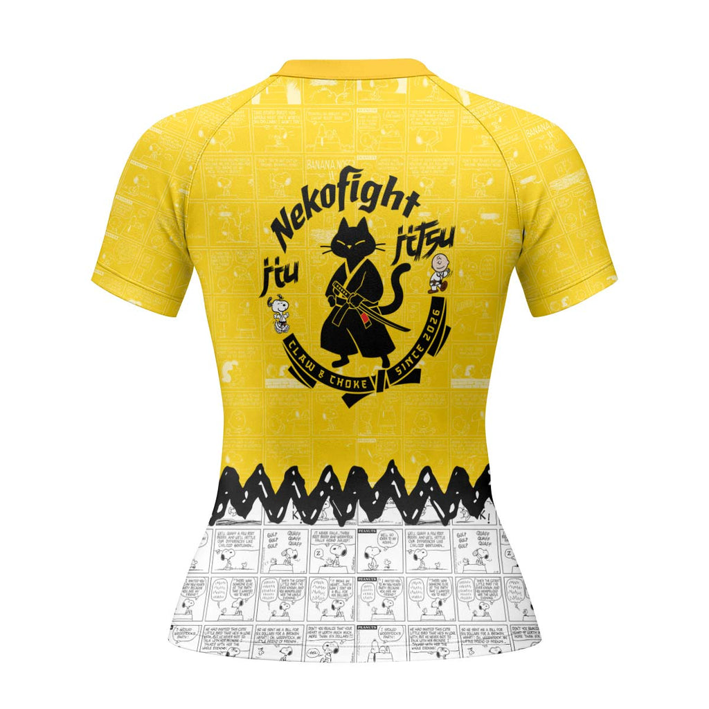 Snoopy Master BJJ Rash Guard