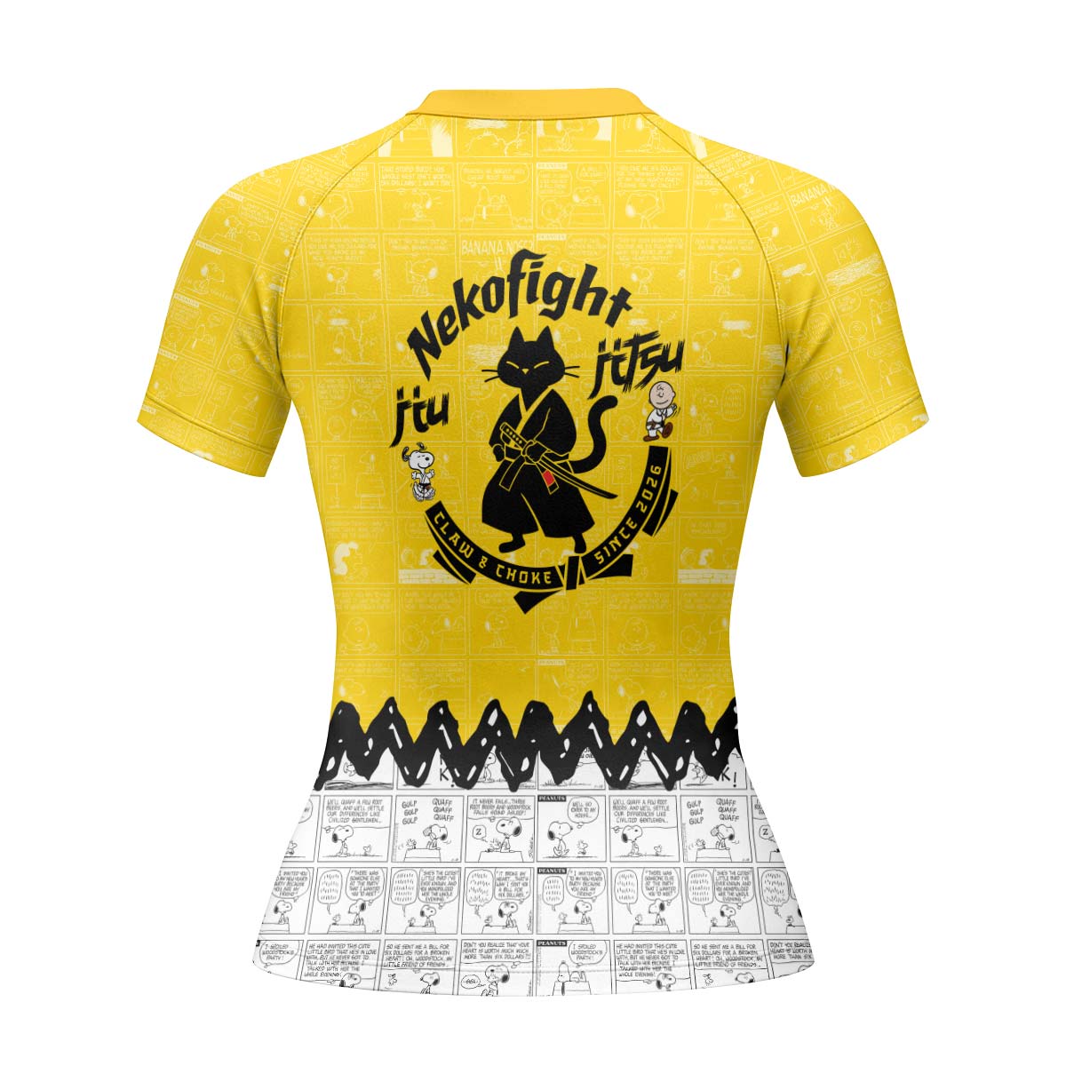 Snoopy Master BJJ Rash Guard