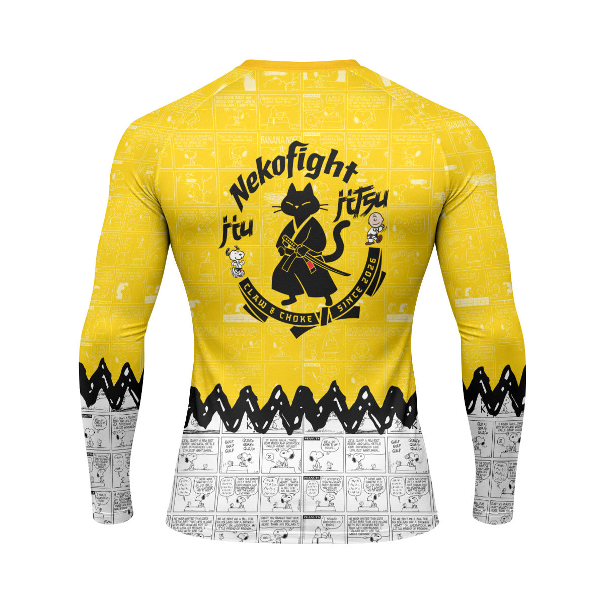 Snoopy Master BJJ Rash Guard