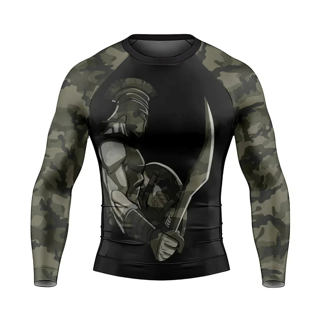 Spartan Guardian Men's Long Sleeve Rash Guard