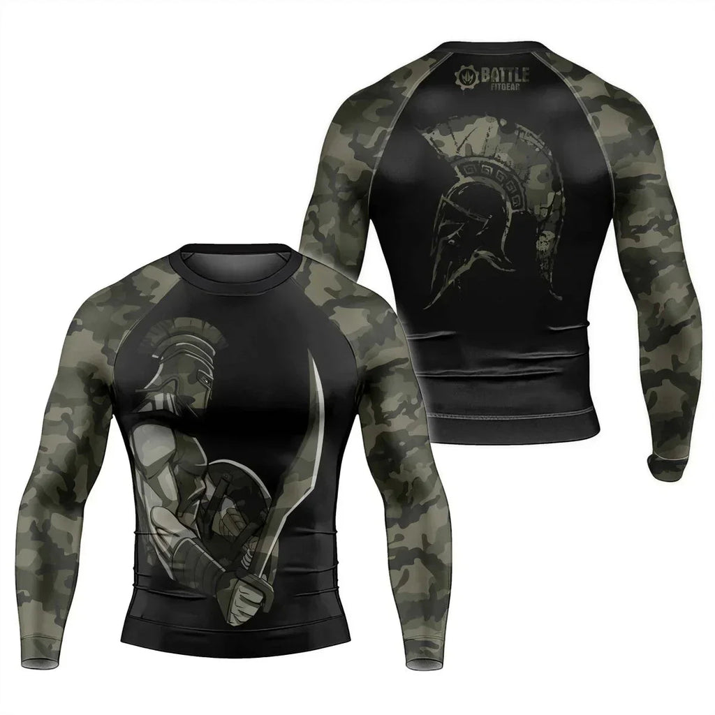 Spartan Guardian Men's Long Sleeve Rash Guard