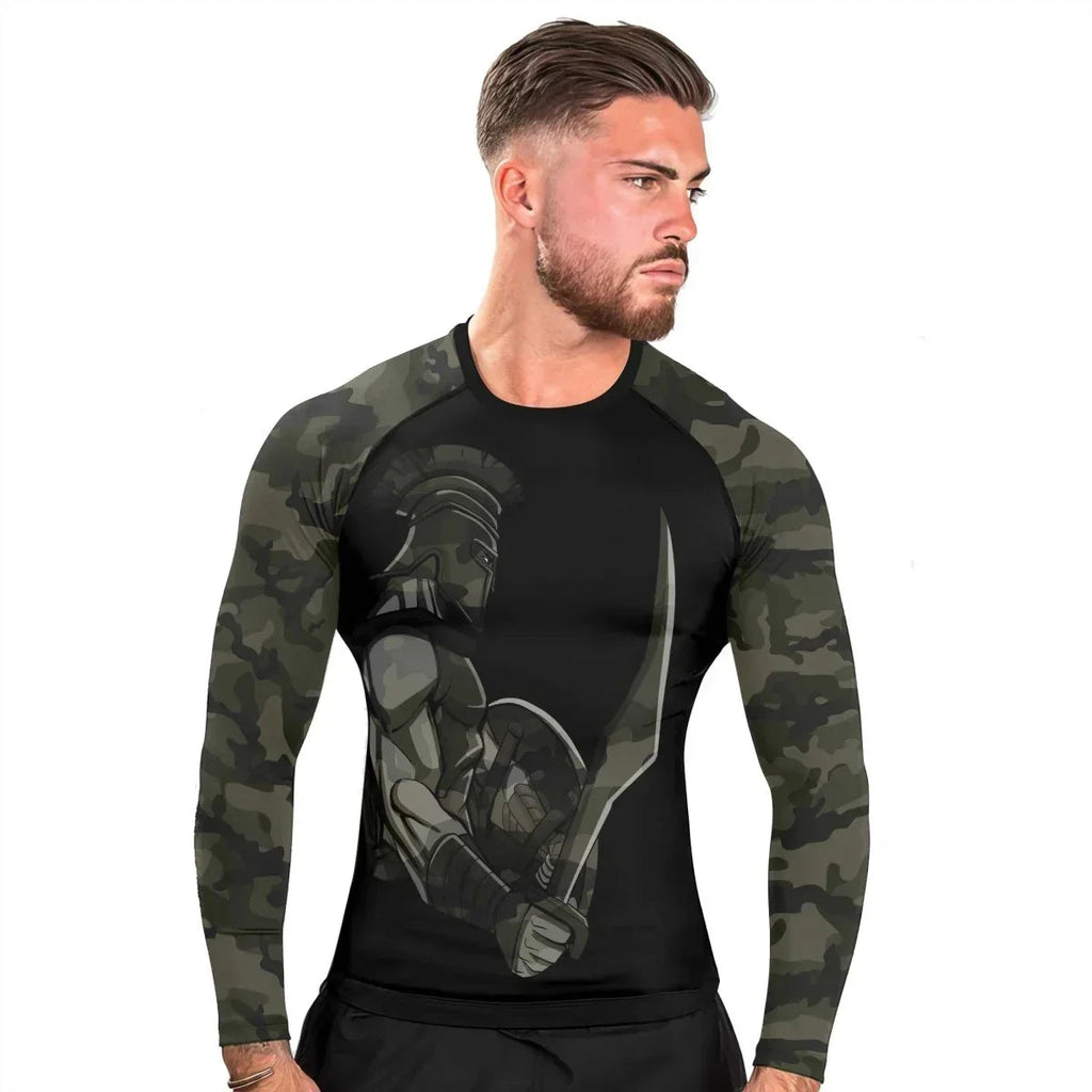 Spartan Guardian Men's Long Sleeve Rash Guard