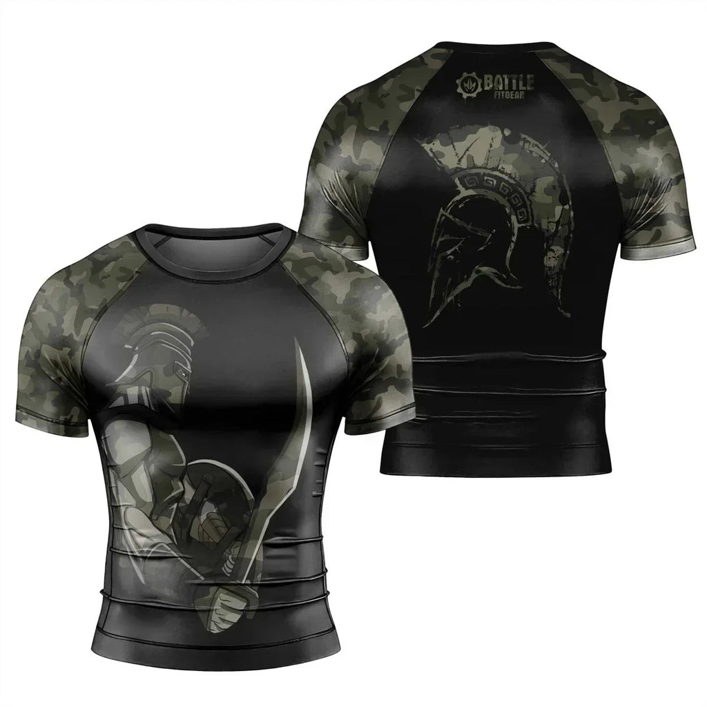 Spartan Guardian Men's Short Sleeve Rash Guard