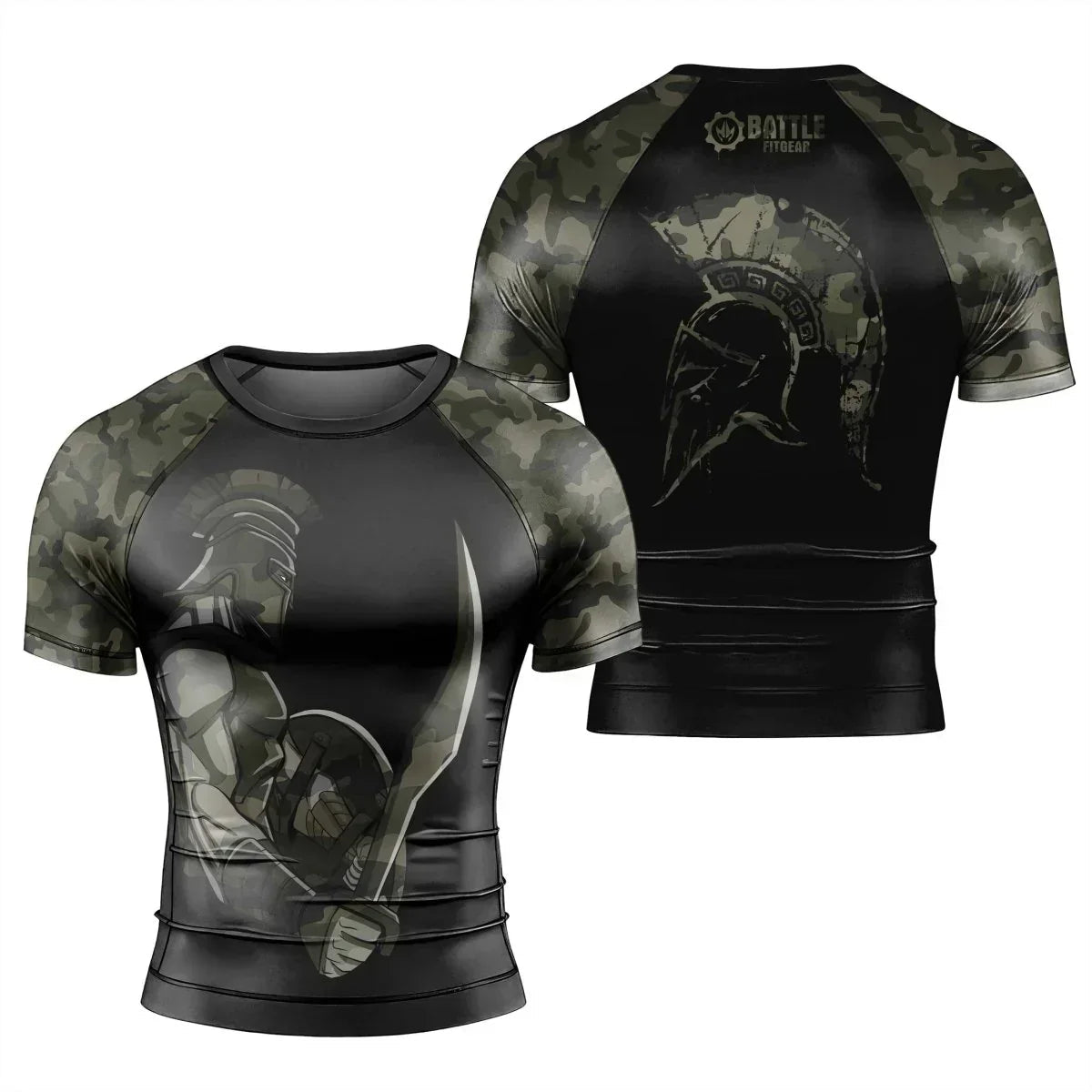 Spartan Guardian Men's Short Sleeve Rash Guard