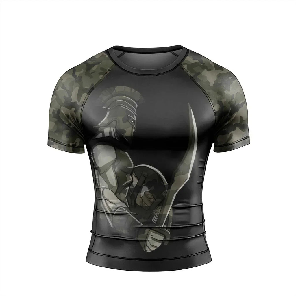 Spartan Guardian Men's Short Sleeve Rash Guard