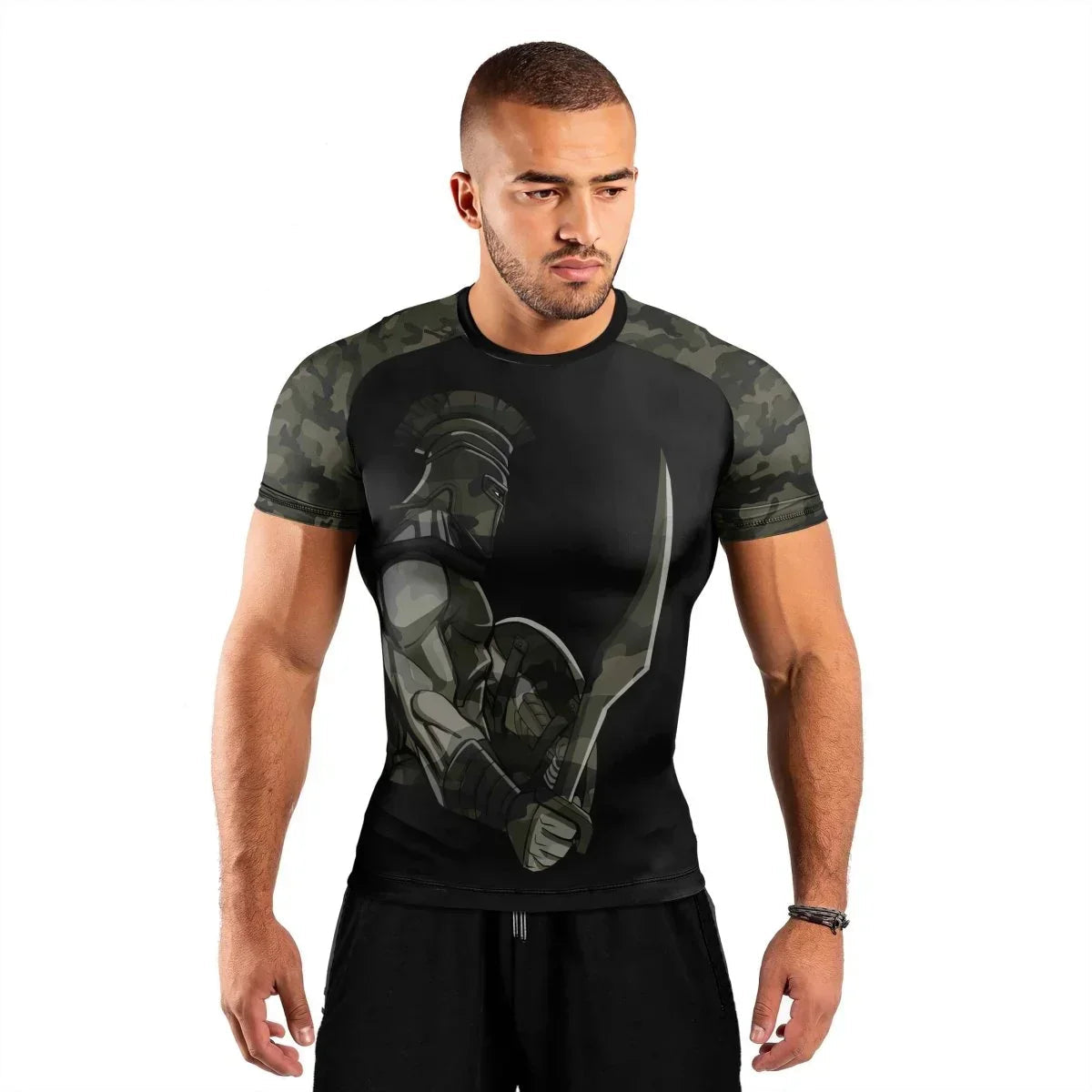 Spartan Guardian Men's Short Sleeve Rash Guard