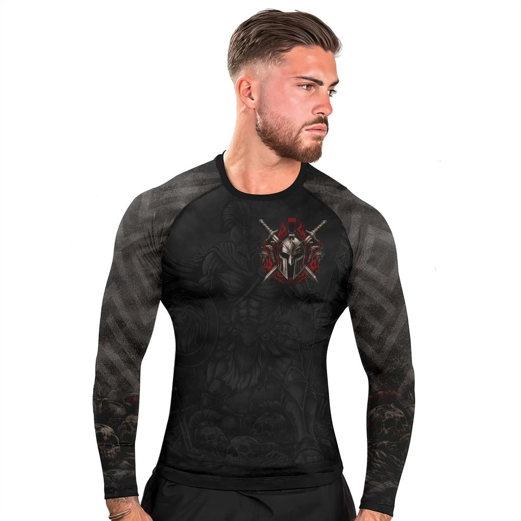 Spartan Rage Men's Long Sleeve Rash Guard