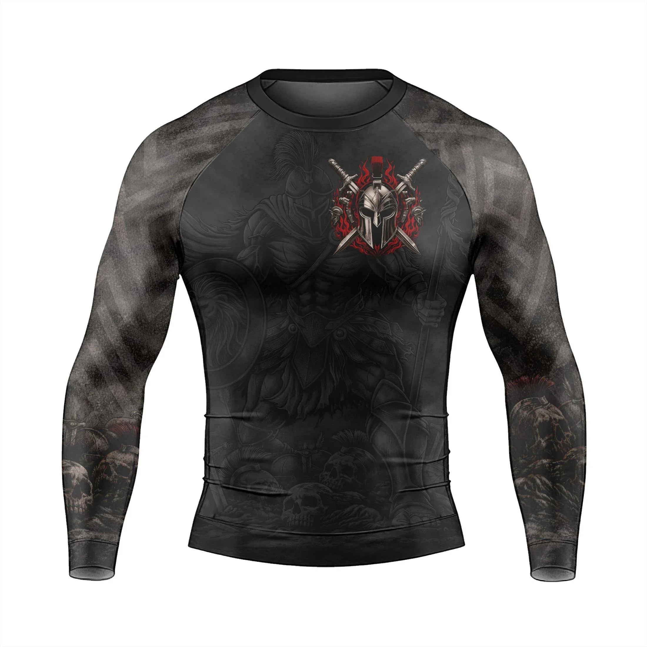 Spartan Rage Men's Long Sleeve Rash Guard