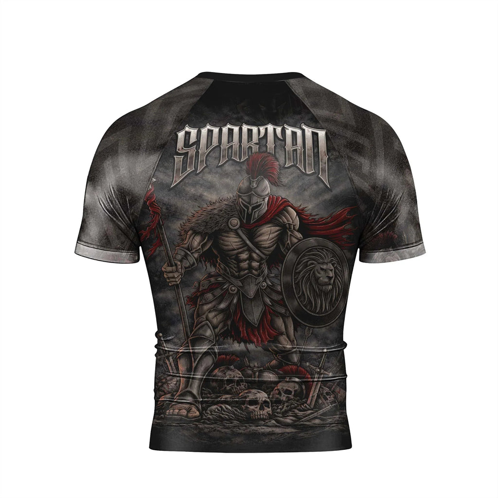Spartan Rage Men's Short Sleeve Rash Guard